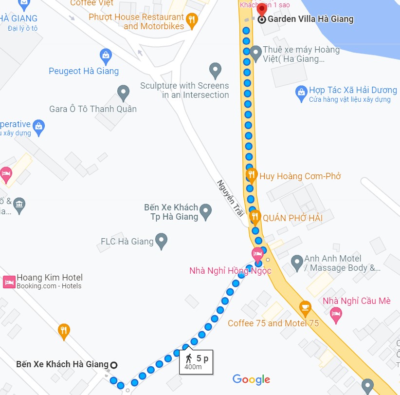 mkteer.vn Garden Villa homestay Hà Giang dẹp Map